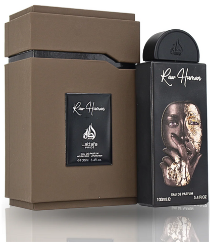 Lattafa Pride Raw Human – 100 ml / 3.4 fl oz Eau de Parfum (Unisex)