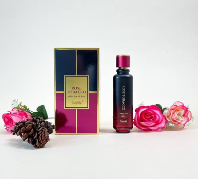 Rose Tobacco by Surrati – 100 ml / 3.4 fl oz Eau de Parfum (Unisex)