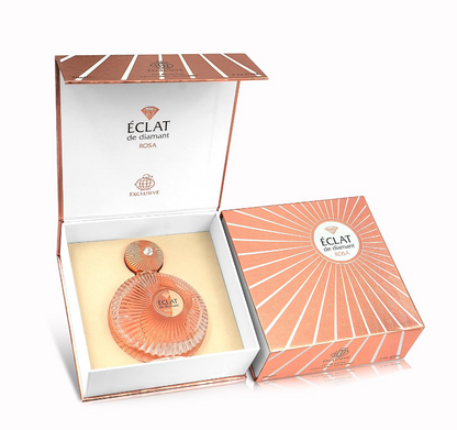 Eclat de Diamant Rosa – 100 ml / 3.4 fl oz Eau de Parfum (Women) by Fragrance World