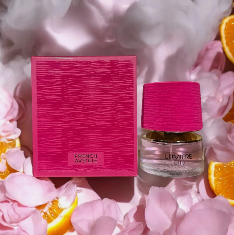 French Avenue Lumière Elle – 100 ml / 3.4 fl oz Eau de Parfum (Women & Unisex) by Fragrance World