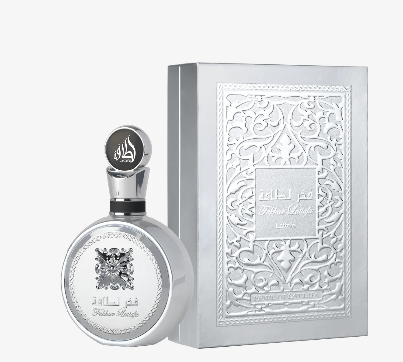 Lattafa Fakhar Platin – 100 ml / 3.4 fl oz Eau de Parfum (Unisex)