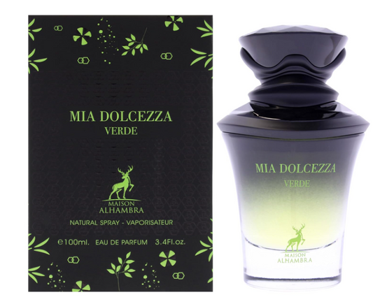Mia Dolcezza Verde Eau de Parfum – For Unisex | 3.4 oz / 100 ml | Unisex