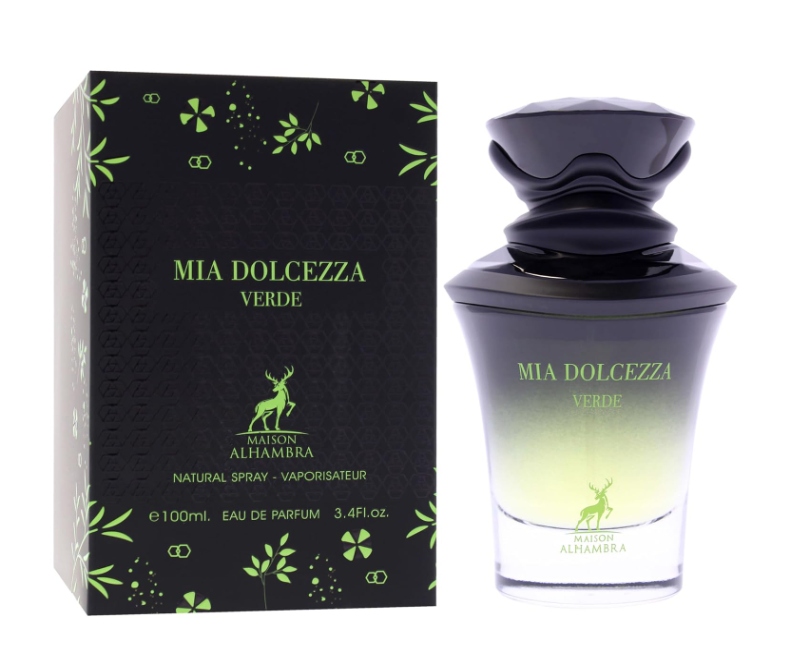 Mia Dolcezza Verde Eau de Parfum – For Unisex | 3.4 oz / 100 ml | Unisex