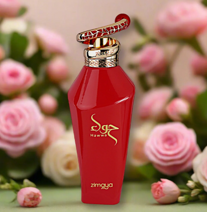 Zimaya Hawwa Red Eau de Parfum – For Women | 3.4 oz / 100 ml | Women