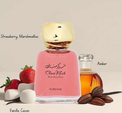 Al Rehab Choco Musk Marshmallow Eau de Parfum – For Unisex | 3.4 oz / 100 ml | Unisex