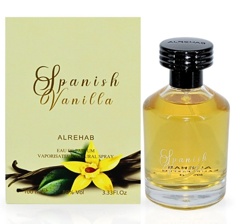 Al Rehab Spanish Vanilla Eau de Parfum – 100 ml / 3.4 fl oz