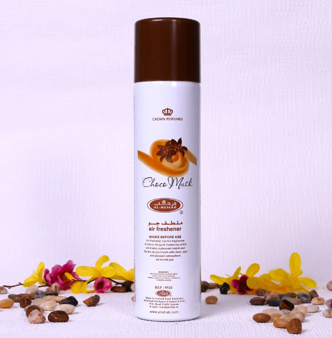 Al‑Rehab Choco Musk Air Freshener – 300 ml