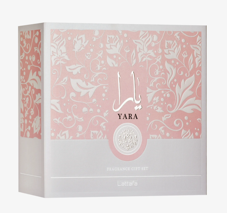 Lattafa Yara 3pcs Gift Set – Women | 100 ml / 3.4 fl oz + Extras