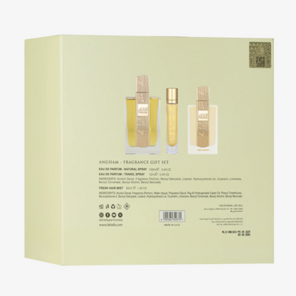 Angham 3pcs Gift Set – Women | 100 ml / 3.4 fl oz + Extras