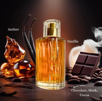 Al‑Rehab Choco Musk 3‑Piece Gift Set – Unisex | 50 ml / 1.69 fl oz + 200 ml Shower Gel + 250 ml Body Mist