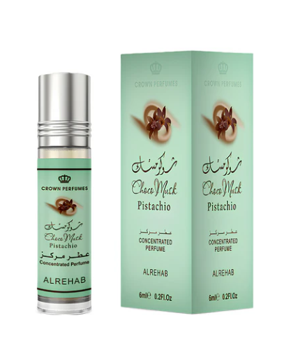 Al-Rehab-Pack of 3-Cupcake 6 ml + Choco Musk Pistachio 6 ml + Diala 6 ml | Unisex Perfume Oils