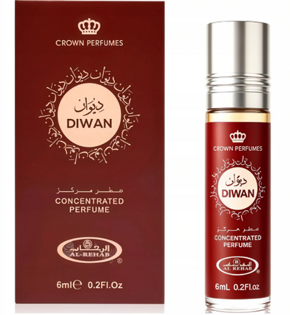 Al-Rehab Pack of 3 – Tooty Musk 6 ml + Diwan 6 ml + Sabaya 6 ml | Unisex Perfume Oils