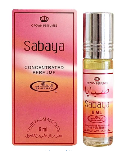 Al-Rehab Pack of 3 – Tooty Musk 6 ml + Diwan 6 ml + Sabaya 6 ml | Unisex Perfume Oils