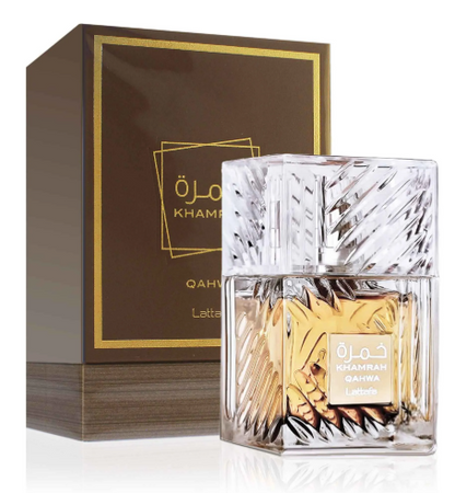Lattafa Khamrah & Khamrah Qahwa Eau de Parfum Combo – Unisex Duo | 3.4 oz / 100 ml Each | Unisex