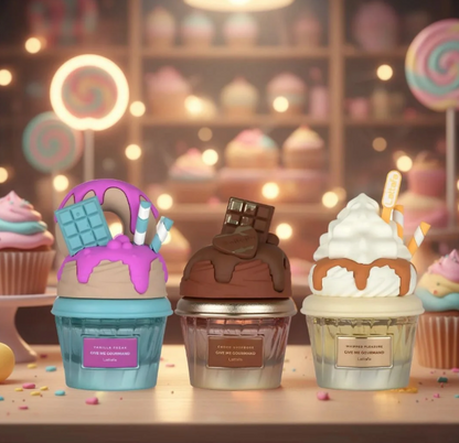 Lattafa Vanilla Freak + Choco Overdose + Whipped Pleasure Eau de Parfum Combo – Unisex Trio | 2.5 oz / 75 ml Each | Unisex