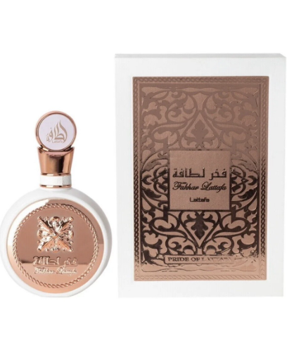 Lattafa Fakhar White & Gold Eau de Parfum Combo – Unisex Duo | 3.4 oz / 100 ml Each | Unisex