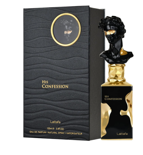 Lattafa His & Her Confession Eau de Parfum Combo – Unisex Duo | 3.4 oz / 100 ml Each | Unisex
