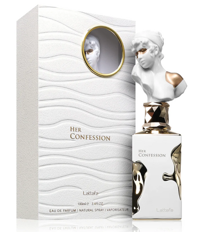 Lattafa His & Her Confession Eau de Parfum Combo – Unisex Duo | 3.4 oz / 100 ml Each | Unisex