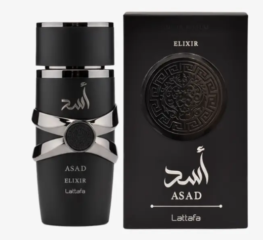 Lattafa Asad Collection 4-Piece Bundle – Asad Elixir + Asad + Asad Zanzibar + Asad Bourbon | 100 ml EDP Each