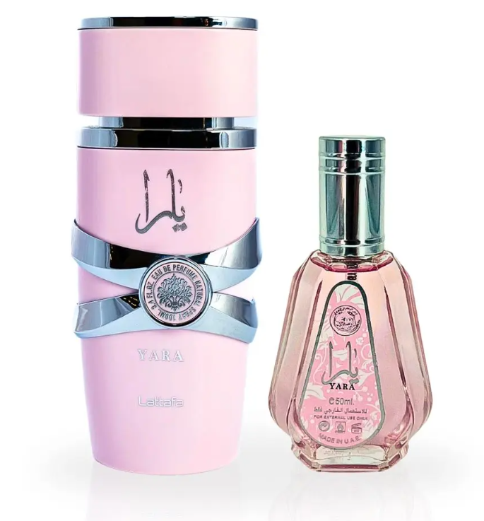 Ethereal Bundle – Lattafa Yara EDP 100 ml + Ard Al Zaafaran Mini Yara EDP 50 ml