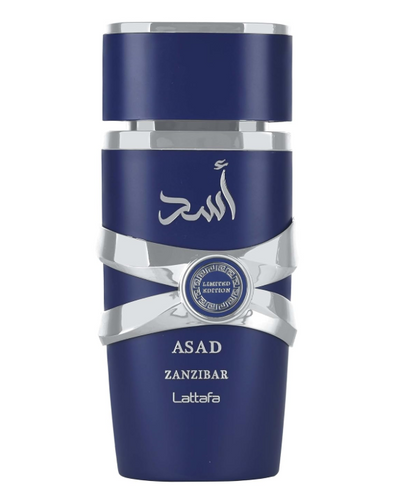 Lattafa Asad Zanzibar Limited Edition EDP – For Him | 100 ml / 3.4 fl oz | Men