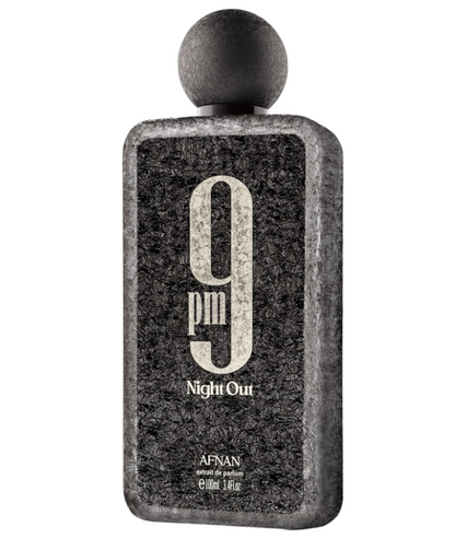 Afnan 9 PM Night Out – Unisex Extrait de Parfum | 100 ml / 3.4 fl oz