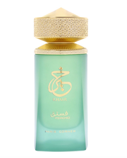 Paris Corner Khair Pistachio Eau de Parfum for Women 3.4 oz / 100ml – Long Lasting Sweet Gourmand Perfume Spray