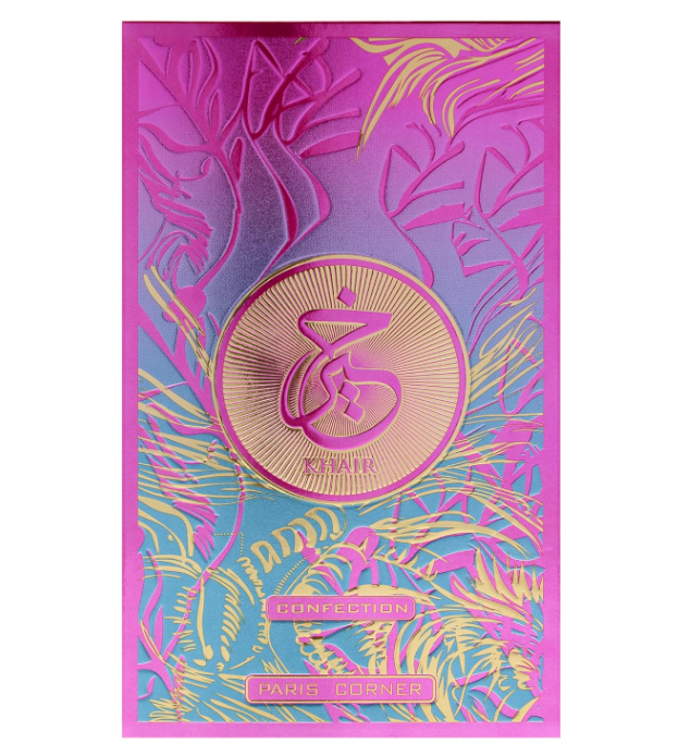 Paris Corner Khair Confection Eau de Parfum Unisex 3.4 oz / 100ml – Sweet Gourmand Fragrance Spray