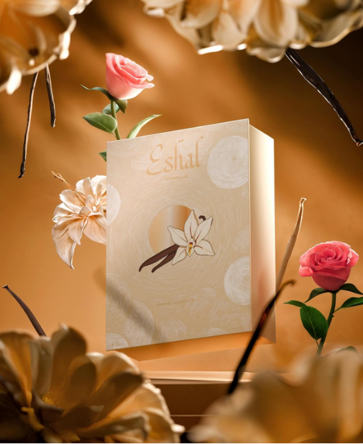 Eshal Vanilla Eau de Parfum for Women 3.4 oz / 100ml – Sweet Gourmand Vanilla Fragrance Spray