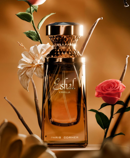 Eshal Vanilla Eau de Parfum for Women 3.4 oz / 100ml – Sweet Gourmand Vanilla Fragrance Spray