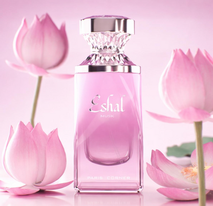 Eshal Musk Eau de Parfum for Women 3.4 oz / 100ml – Long Lasting Warm & Sensual Musk Fragrance Spray