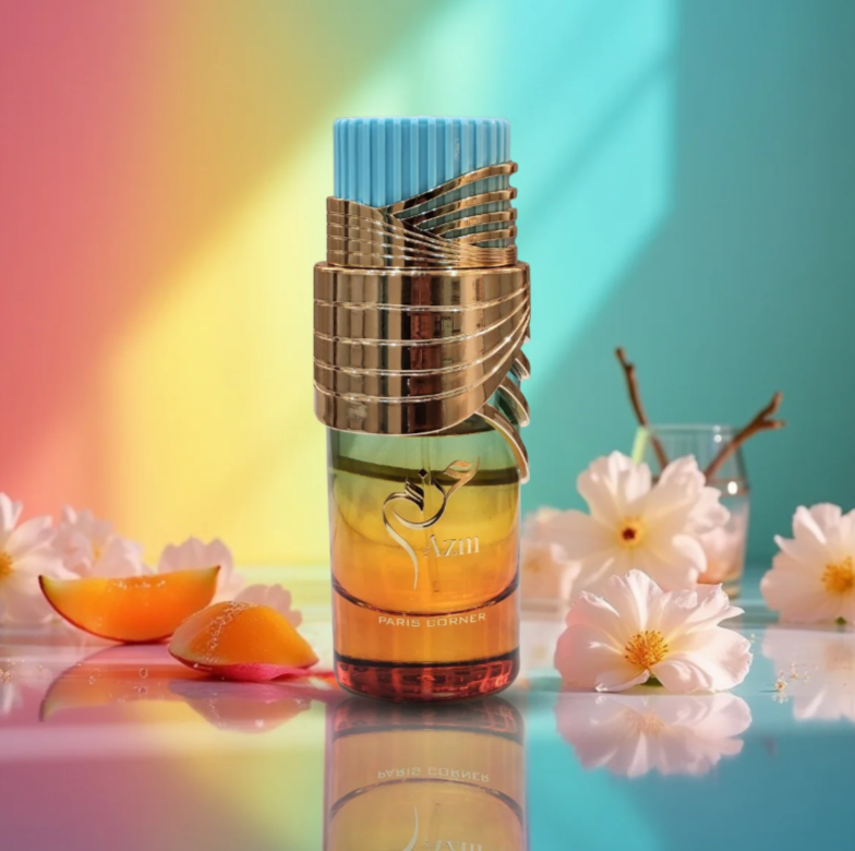 AZM by Paris Corner Eau de Parfum for Women 3.4 oz / 100ml – Long-Lasting Fruity Floral Perfume Spray
