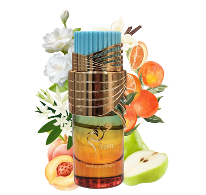 AZM by Paris Corner Eau de Parfum for Women 3.4 oz / 100ml – Long-Lasting Fruity Floral Perfume Spray