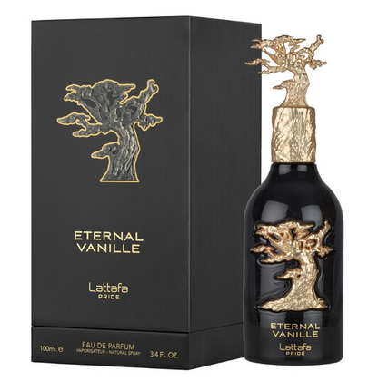 Eternal Vanille by Lattafa Eau de Parfum for Women 3.4 oz / 100ml – Sweet & Warm Vanilla Gourmand Perfume Spray