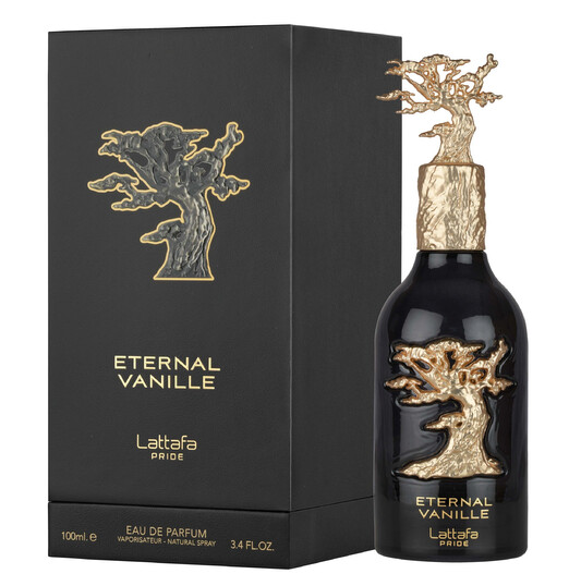 Eternal Vanille by Lattafa Eau de Parfum for Women 3.4 oz / 100ml – Sweet & Warm Vanilla Gourmand Perfume Spray