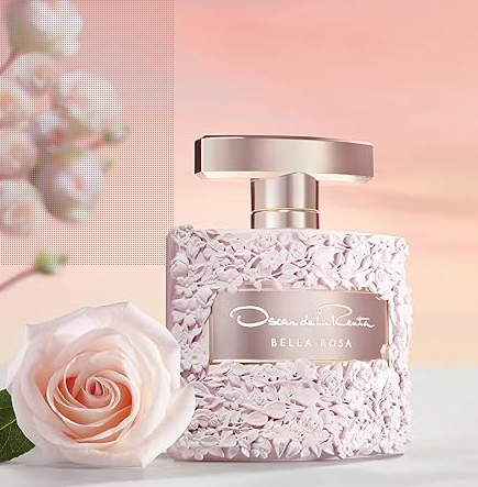Oscar de la Renta Bella Rosa Eau de Parfum for Women 3.4 oz / 100ml – Floral Fruity Elegant Perfume Spray