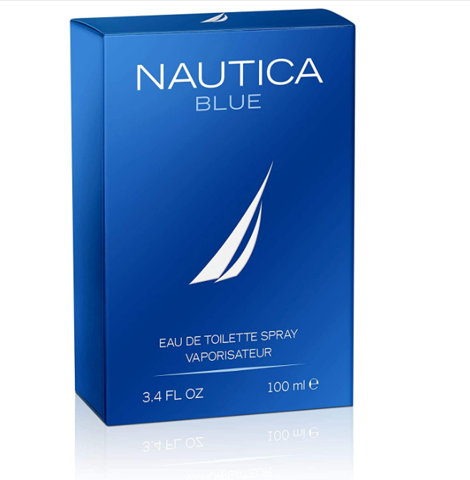 Nautica Blue Eau de Toilette for Men 3.4 oz / 100ml – Fresh Aquatic Aromatic Cologne Spray