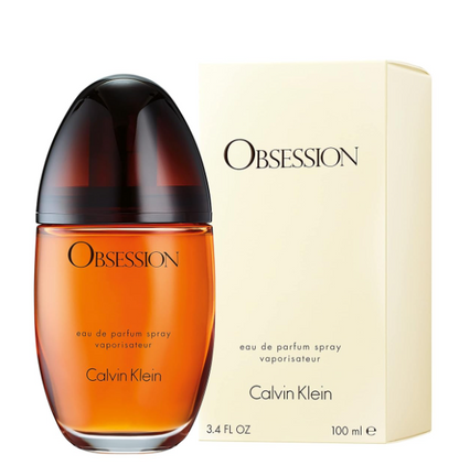 Calvin Klein Obsession Eau de Toilette for Men 3.3 oz / 100ml – Warm Spicy Amber Cologne Spray