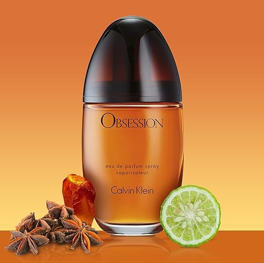 Calvin Klein Obsession Eau de Toilette for Men 3.3 oz / 100ml – Warm Spicy Amber Cologne Spray