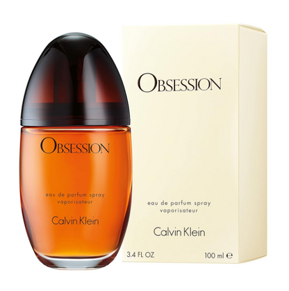 Calvin Klein Obsession Eau de Toilette for Men 3.3 oz / 100ml – Warm Spicy Amber Cologne Spray