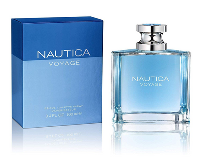 Nautica Voyage Eau de Toilette for Men 3.4 oz / 100ml – Fresh Aquatic Woody Cologne Spray