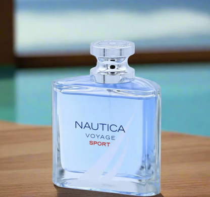 Nautica Voyage Sport Eau de Toilette for Men 3.4 oz / 100ml – Fresh Citrus Aquatic Cologne Spray Long Lasting