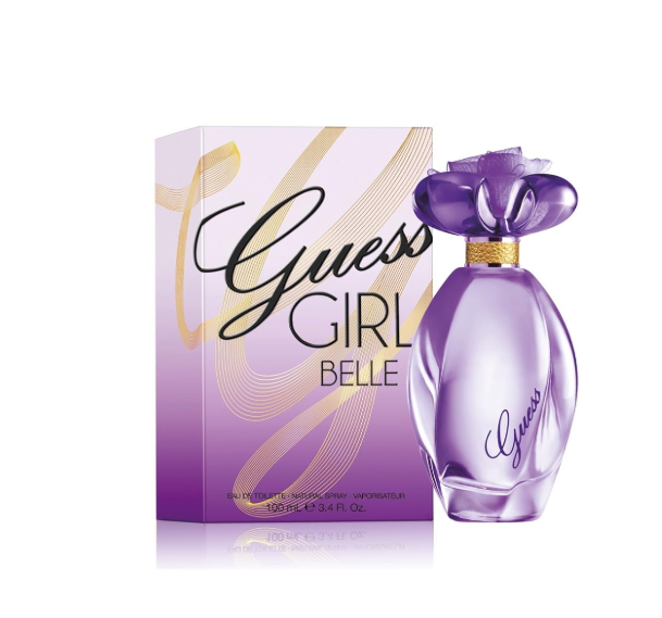 Guess Girl Belle Eau de Toilette for Women 3.4 oz / 100ml – Sweet Fruity Floral Perfume Spray Long Lasting