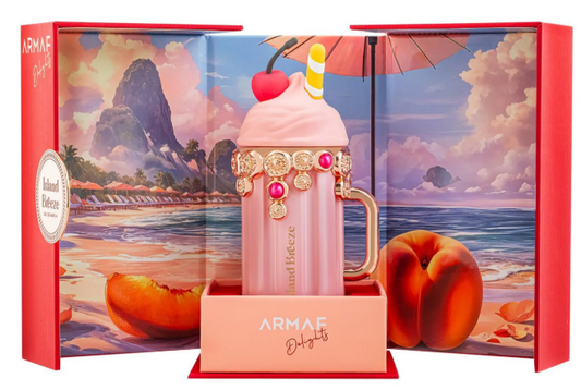 Armaf Delights Island Breeze Eau de Parfum Unisex 3.4 oz / 100ml – Tropical Fruity Floral Sweet Perfume Spray Long Lasting