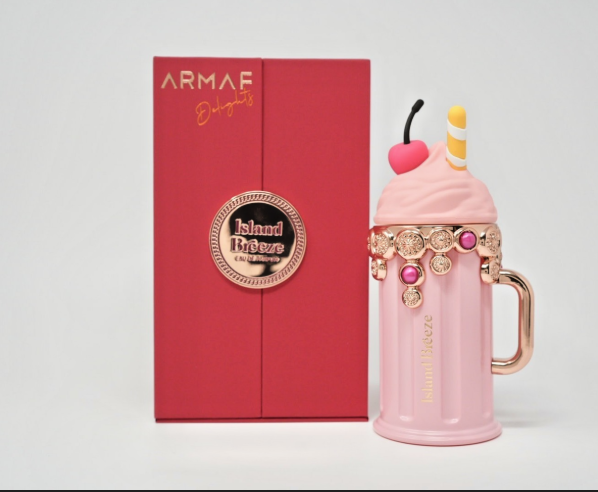 Armaf Delights Island Breeze Eau de Parfum Unisex 3.4 oz / 100ml – Tropical Fruity Floral Sweet Perfume Spray Long Lasting