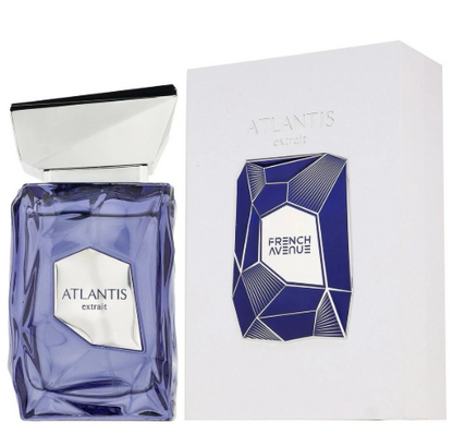 French Avenue Atlantis Eau De Parfum for Men 3.4 Fl Oz – Long Lasting Perfume Spray, Fresh Aquatic Scent, Bold & Invigorating