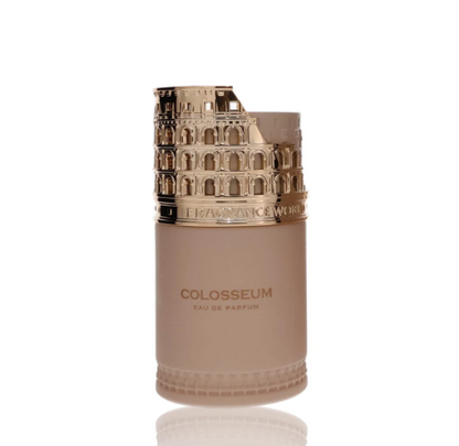 Fragrance World Colosseum Eau De Parfum for Men 3.4 Fl Oz – Long Lasting Perfume Spray, Spicy Woody Scent, Bold & Sophisticated