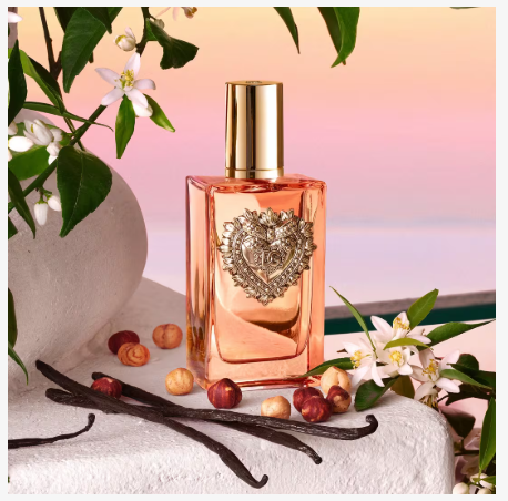Dolce & Gabbana Devotion Eau de Parfum for Women 3.3 fl oz 100ml Long Lasting Sweet Gourmand Perfume Spray Vanilla Citrus Elegant Luxury Fragrance Gift for Her