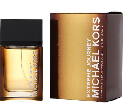 Michael Kors Extreme Journey Eau de Toilette for Men 3.4 fl oz 100ml Fresh Spicy Woody Perfume Spray Long Lasting Masculine Fragrance Travel Inspired Scent Gift for Him
