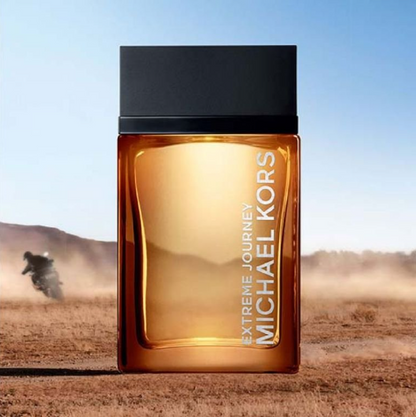 Michael Kors Extreme Journey Eau de Toilette for Men 3.4 fl oz 100ml Fresh Spicy Woody Perfume Spray Long Lasting Masculine Fragrance Travel Inspired Scent Gift for Him